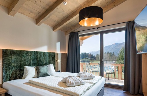 Mariastein Ski Chalet | Mountain-view chalet in Mariastein Hohe Salve with Sauna