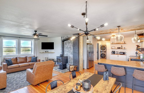 Carbon County Cabin | Mountain-View Log Cabin in Wyoming Wilderness