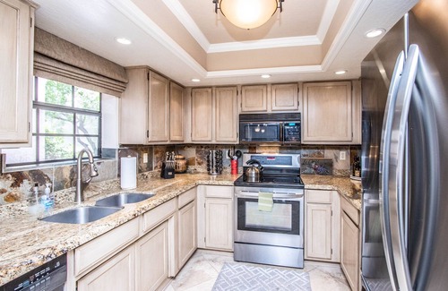 Cabrillo Square Condo | Mountain Views and walk out to Silverado golf course and greenbelt by Old Town