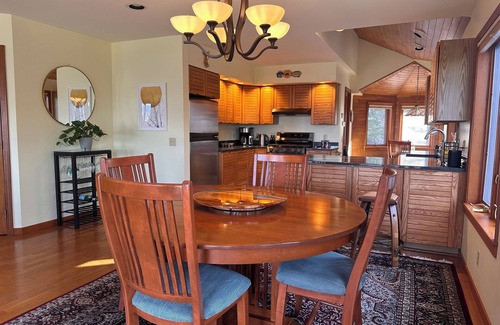 Moretown House | Mountain views, luxurious surroundings, nearby skiing, and a hot tub!