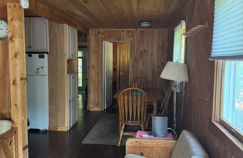 Farmington Falls House | Mountain Views with private House, waterfront , swimming/dock sleeps 8