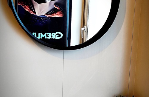 Woustviller Apartment | Movie-themed apartment with large screen