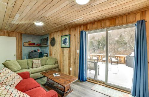 Long Eddy House | Mtn-View Deck and Grill Creekside Catskills Cabin!