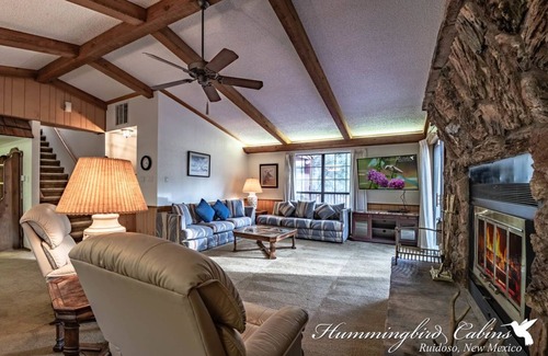Ruidoso Cabin | Mule Deer Lodge with Hot Tub