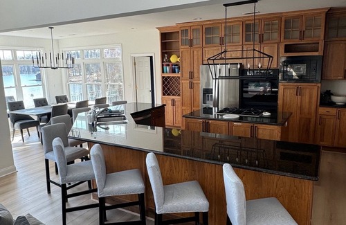 Bumpass House | Multi-family DREAM - LAKEFRONT w/private lagoon. Sleeps 20 w/TWO full kitchens