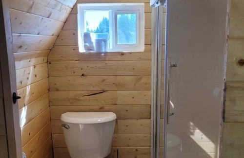 Brew Bay Ski Chalet | Mushroom theme cabin on 33 Acre Farm