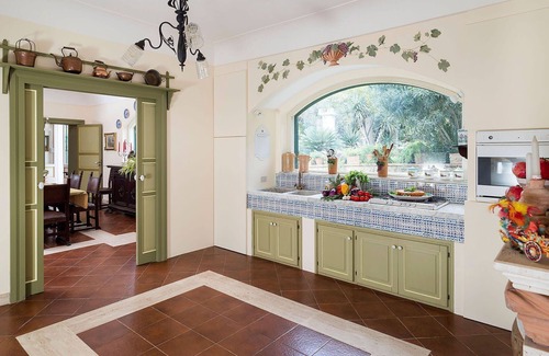Salemi Villa | My Rental Homes - Green Villa immersed into a Mediterranean garden with heated pool