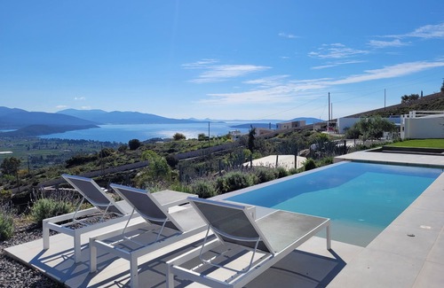 Nafplio Villa | Nafplio Villa, private pool and sea view.