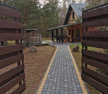 Alytus county House | Namelis su pirtele