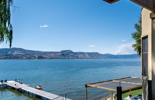 Okanagan-Similkameen House | Naramata lakefront beach house with a private pier!