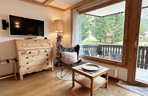 Pontresina Apartment | Natur, Erholung, moderne 35m2, mit Parkplatz - SP19