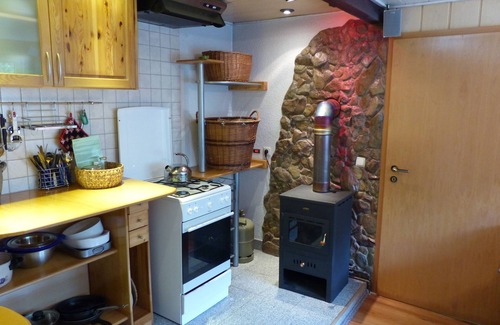 Lauscha House | Nature holiday directly at the forest, sauna, comfortably furnished mountain lodge