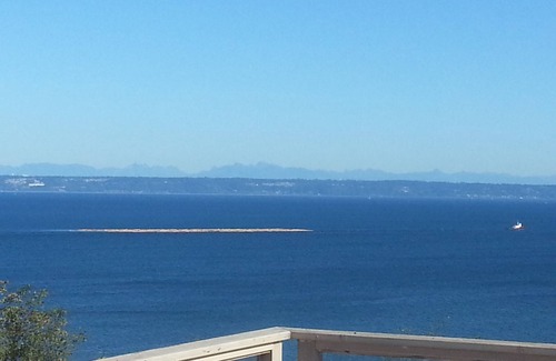 Hansville House | Nature Lover's Retreat with Fantastic Views of Shipping Lanes and Cascades