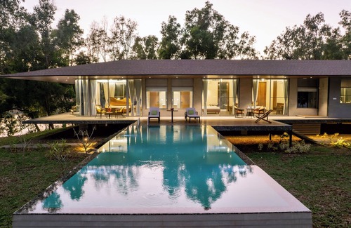 Khodala House | Nature's Island farmhouse on secluded shores of Lake Vaitarna Nashik Mumbai 3hrs