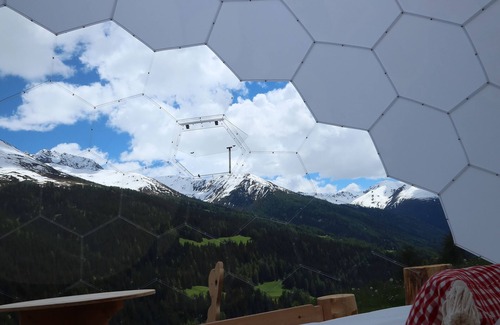 Davos RV Rental | Naturedome Glamping: Naturally luxurious