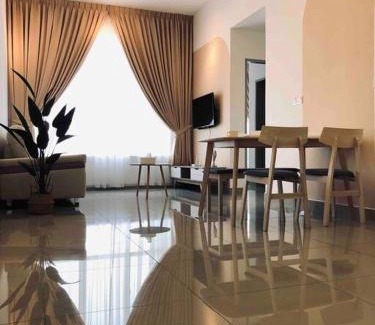 Malacca City Apartment | ND Minimalistic 2BR Suite Amber Cove Melaka Town
