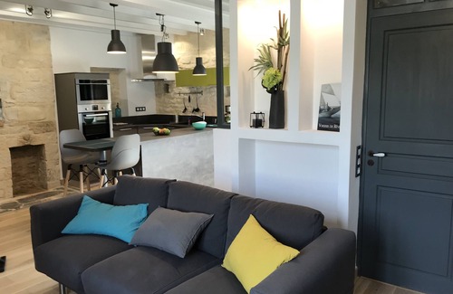 Port-en-Bessin-Huppain Apartment | N°2 - Charming apartment in the Maison des Evêques - Floor 2