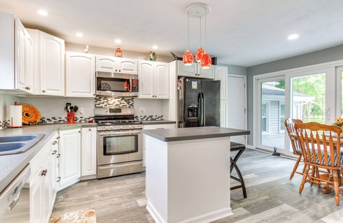 Fishers House | Near Trails + Wineries: Victor Getaway w/Fire Pit