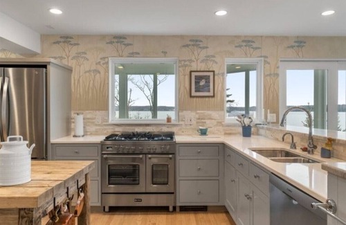 Boothbay Harbor House | Nell`s Watch - Luxurious Oceanfront by Rocky Coast Rentals