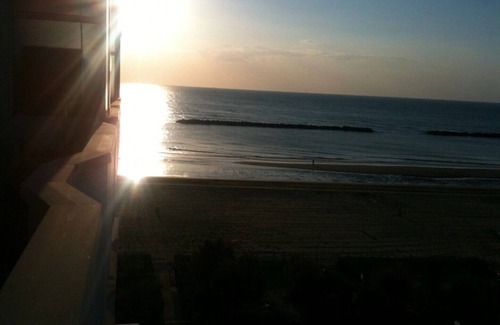 Lido Adriano Apartment | NEREIDS: PANORAMIC VIEW of SEA and BEACH from the 5th floor.