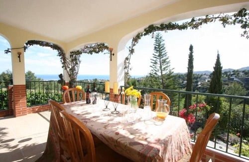 Frigiliana Villa | Nerja: Beautiful villa with private pool, garden and stunning views