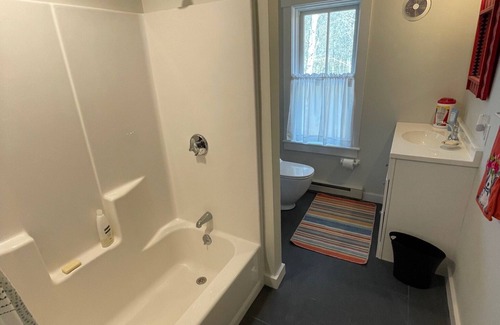 Chilmark House | Nestled in the woods w/outdoor shower, firepit, streamside trail, Vincent Beach