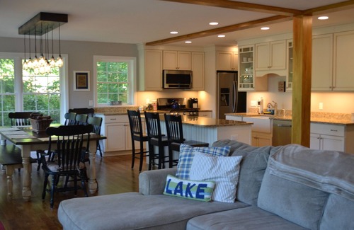 East Wakefield House | New, 2017, Beautiful Belleau Lakefront Home For A Large Family.