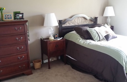 Olympia House | New, 2017 green built home on acre of wooded, private, intimate, lakefront.