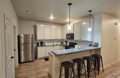 North by Northwest House | New 3BR/2BA townhome in Northwest Lubbock, minutes from Texas Tech, hospitals,