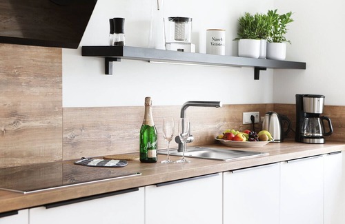 Toenning Apartment | New 5-star vacation apartment with a fantastic view of the Eider.