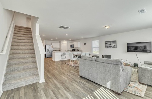 Rocky Mount House | NEW! 5BR Pet Friendly Retreat with Garage Parking