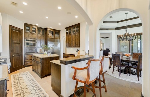 Summit At West Rim On Mount Larson House | NEW Above Casa del Sol I Sunset Views I Resort Pool I Hot Tub I Media Rm
