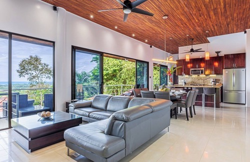 Hatillo Villa | New!-All Suite House & Killer Views. On-site Staff-Gated Community-Paved Road