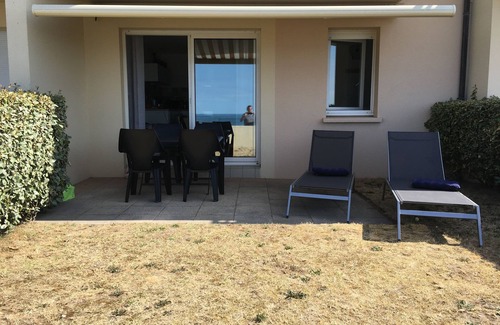 Saint-Jean-de-la-Riviere House | New apartment with terrace view and sea access 2 people all comfort/bicycles