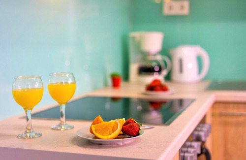 Mirthios Apartment | New built apartment 15 min walk from beach private terrace PANORAMIC seaview