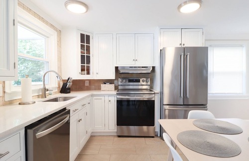 Brookfield House | NEW Candlewood Lake 3BR 2BA Direct Waterfront Home~ Dock~Fire Pit~Sunset Views!