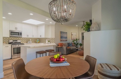 Ocean Beach Condo | NEW Charming Beach Style 2BR Half Block to OB Pier