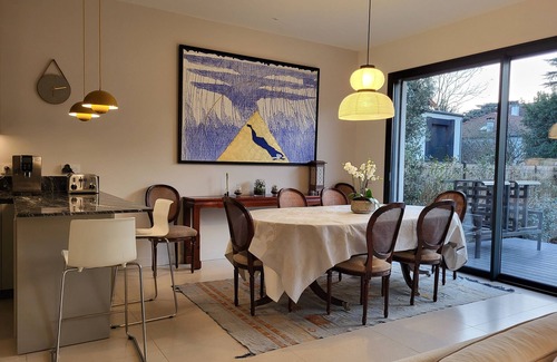 Garches Villa | New & Chic Villa, 20 min from Paris, Versailles, Rolland Garros