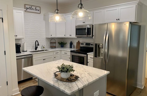 Greenville House | New Cozy Townhome Steps to Downtown Greenville