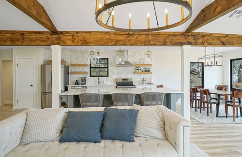Lake Whitney House | New Firepit Area, Walk to Water, Tranquil Retreat