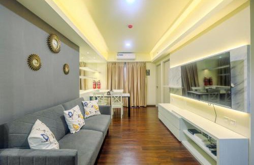 Cikarang Apartment | New Furnished and Minimalist 3BR at Meikarta Apartment By Travelio