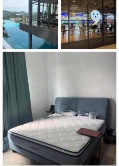 Nilai Apartment | New Homestay at Mesahill premier residence with rooftop sky deck mountain view