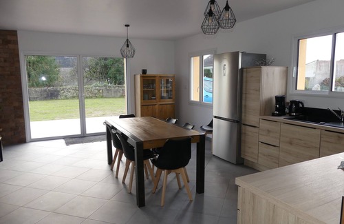 Quettehou House | New house for 8 people 500 m from the sea and the GR 223
