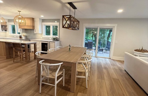 Montague House | NEW & IMPROVED Spectacular beach front home on Lake Michigan