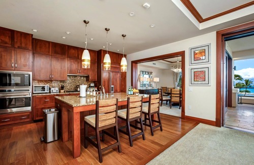 Montage Kapalua Bay Condo | NEW! KBM Resorts | FREE CAR | Oceanview Luxury Villa | Hale Moana At Montage Kapalua Bay, Sleeps 10! 3-Bedroom Condo with Daily Housekeeping, Spa!