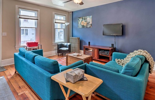 Ashfield House | NEW! Lehigh Gorge Townhome in Downtown Jim Thorpe!