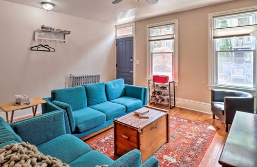 Ashfield House | NEW! Lehigh Gorge Townhome in Downtown Jim Thorpe!