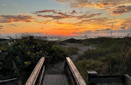 Cocoa Beach Apartment | NEW Listing! 1BR Oceanfront Unit w/Heated Pool and Hot Tub in Cocoa Beach