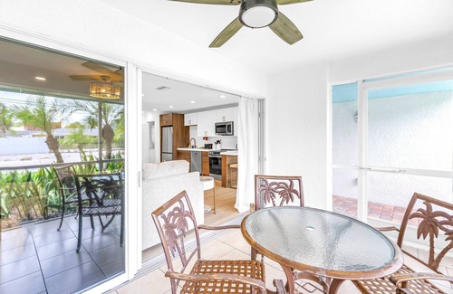 Siesta Key Village Apartment | NEW LISTING! Village Breeze III - Heated Pool, Private Patio, Village and Beach!