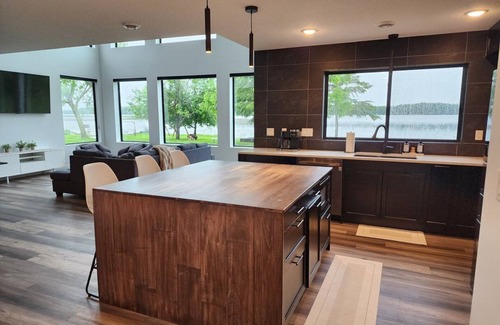 Rush City Cabin | New Modern Lakefront Cabin on West Rush Lake